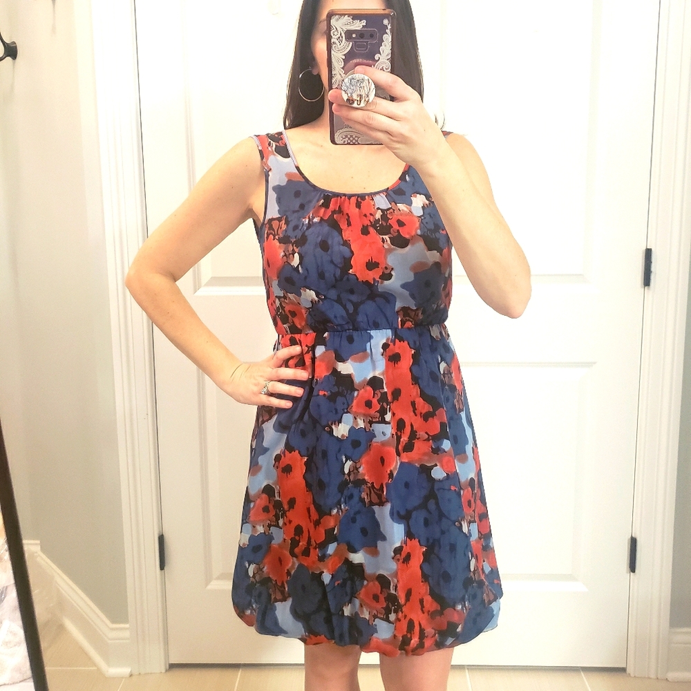Floral Chiffon Kensie Dress
